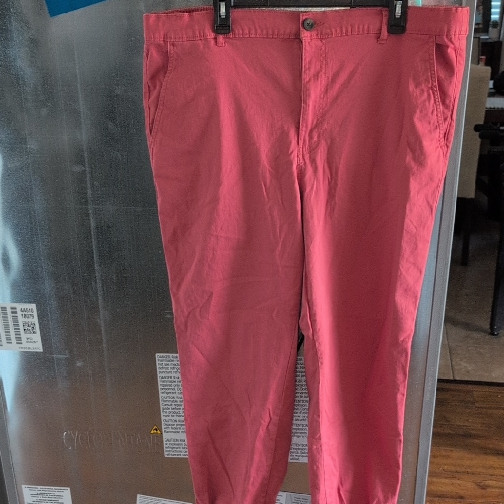 Amazon Essentials Men's Coral Chino Pants